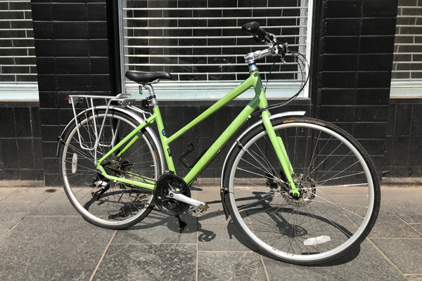 Ridgeback Velocity Disc Ladies Hybrid Bike Hire Bilsland Hire